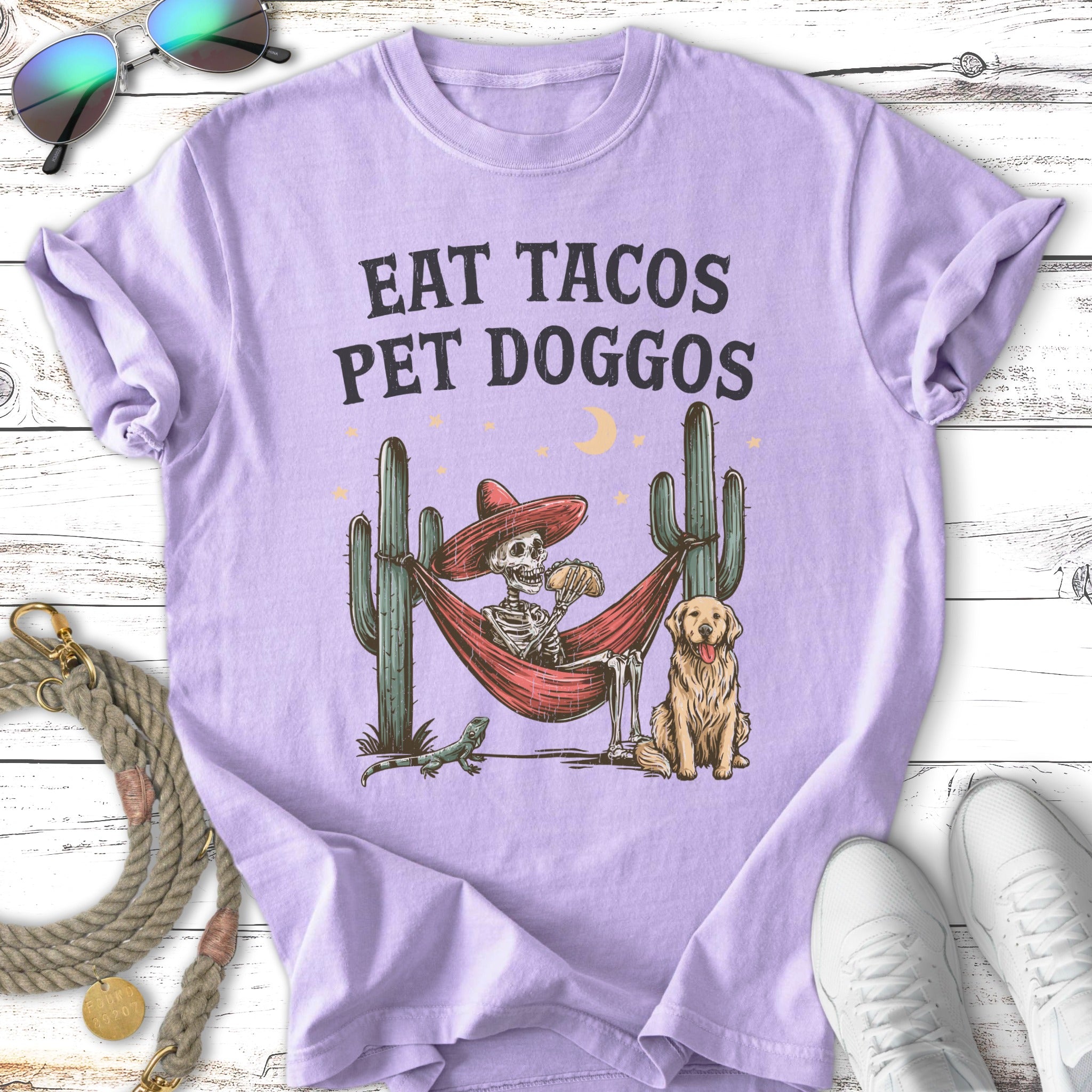 Eat Tacos Pet Doggos Lifestyle T-Shirt