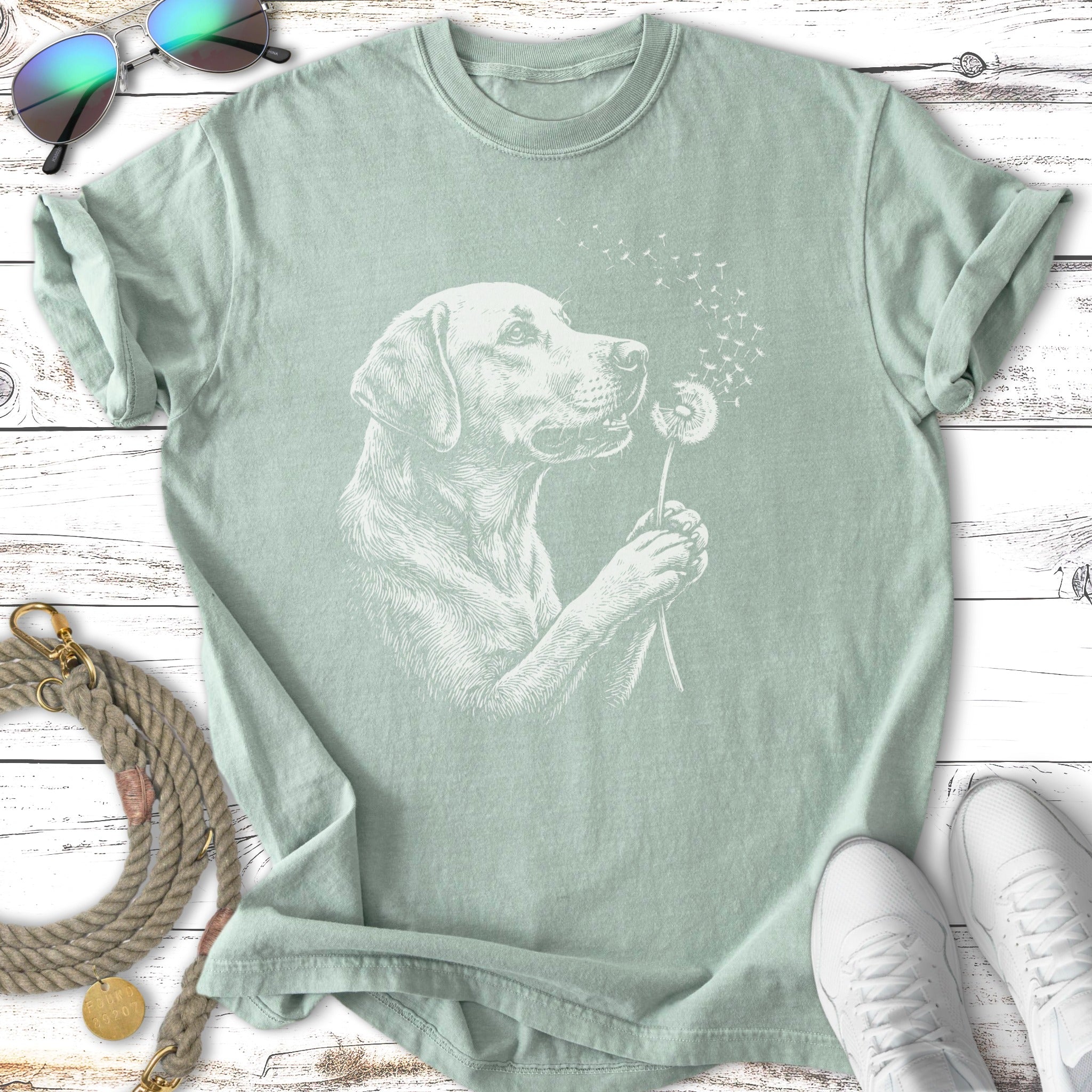 Labrador Retriever Dandelion Dreams T-Shirt