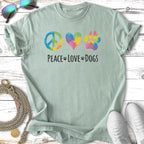 Peace Love Dogs T-Shirt