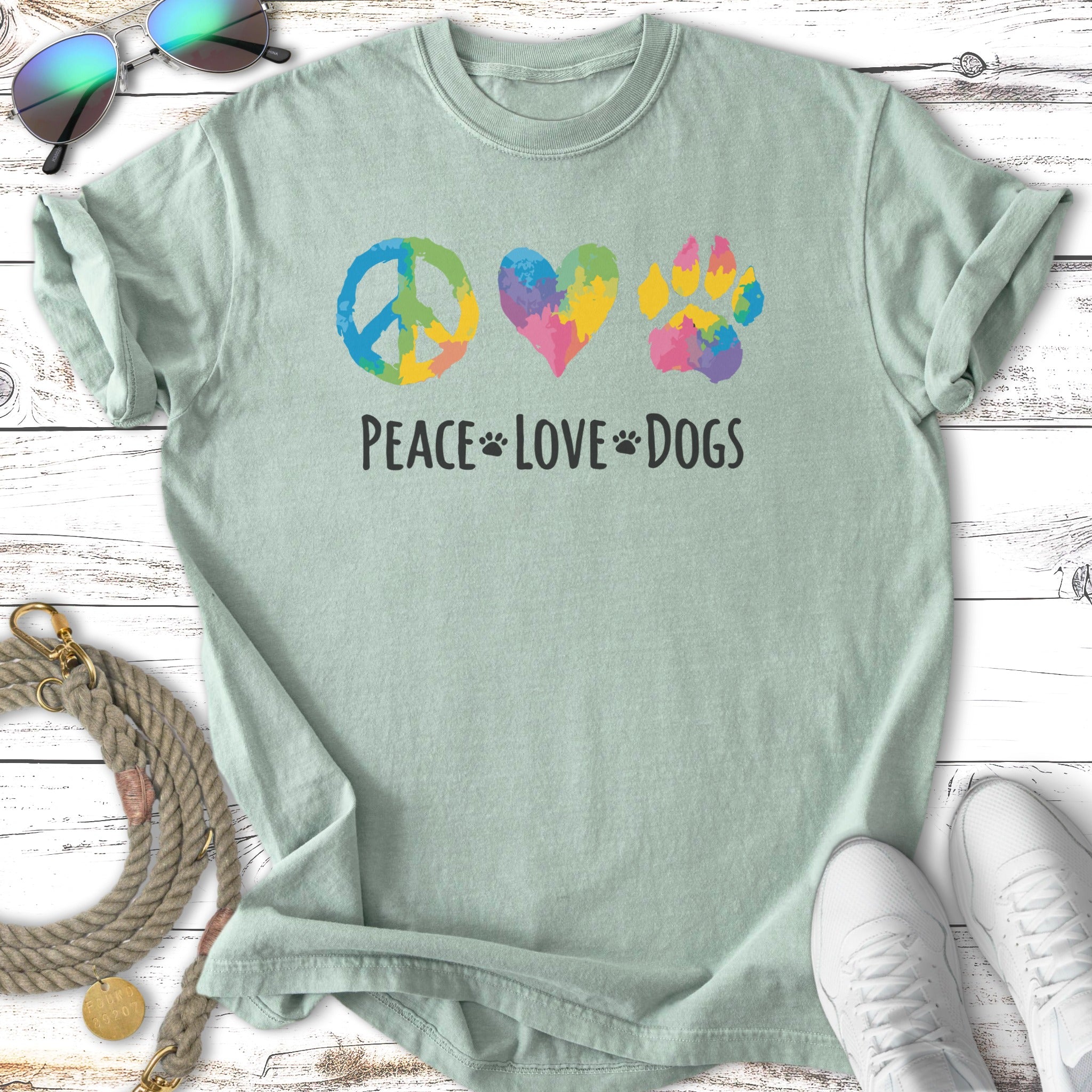 Peace Love Dogs T-Shirt