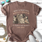 Beautiful World, Dog Hearts T-Shirt