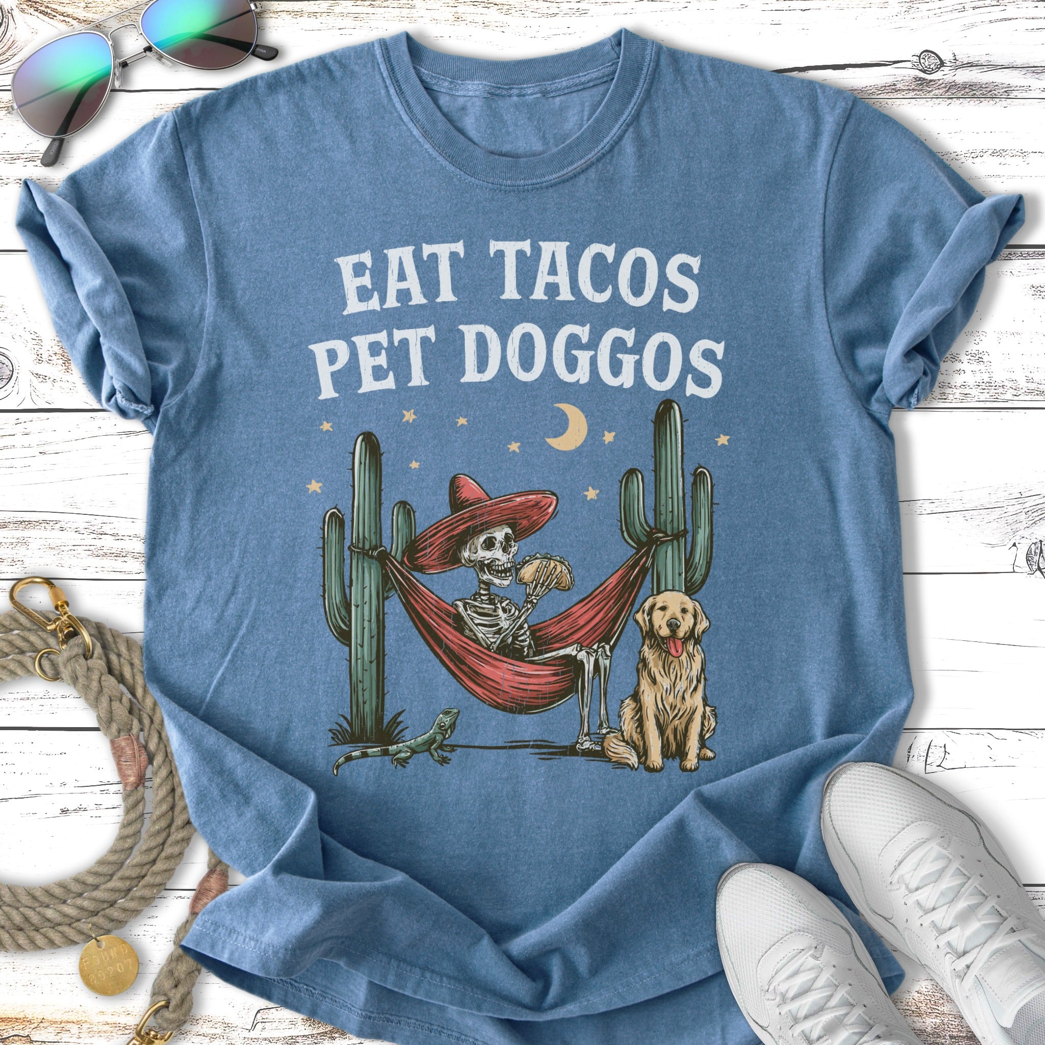 Eat Tacos Pet Doggos Lifestyle T-Shirt