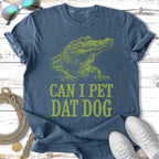 Can I Pet Dat Dog Alligator T-Shirt
