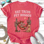 Eat Tacos Pet Doggos Lifestyle T-Shirt