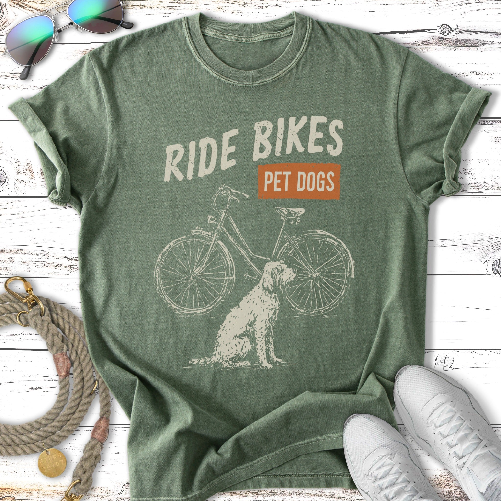 Ride Bikes Pet Dogs T-Shirt