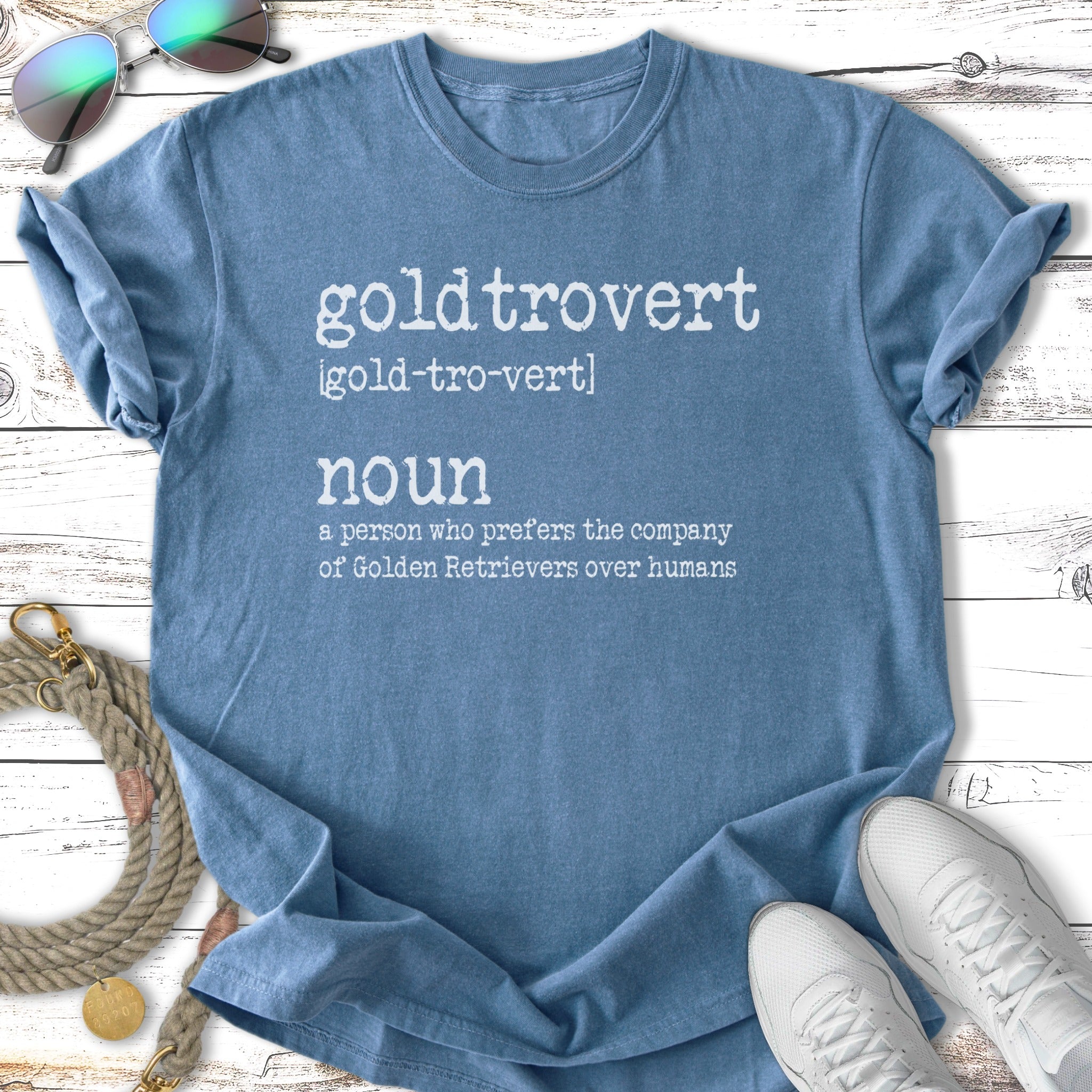 Goldtrovert Definition T-Shirt