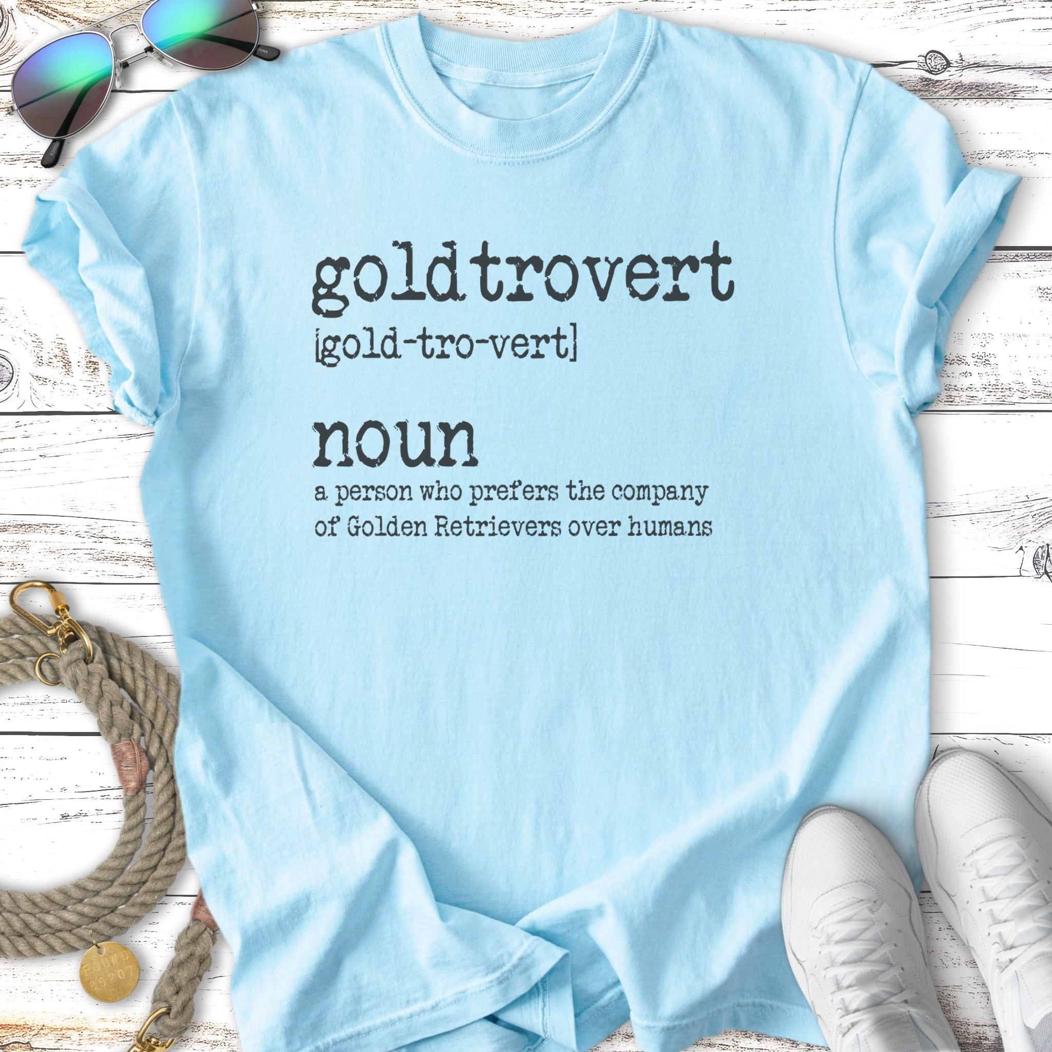 Goldtrovert Definition T-Shirt