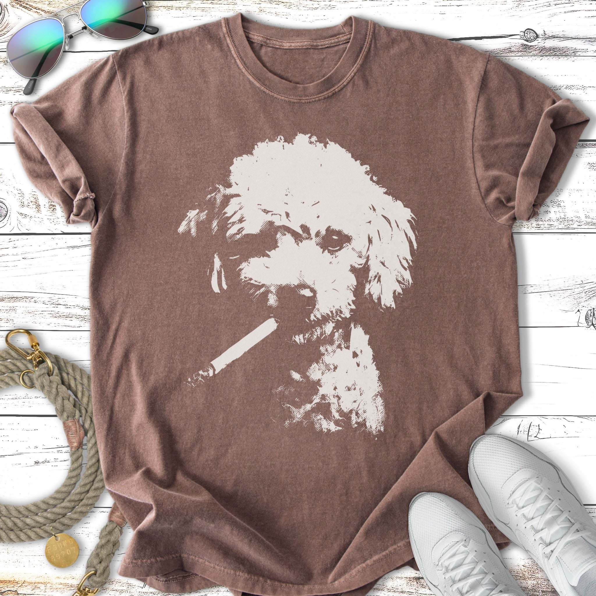 Noir Poodle T-Shirt