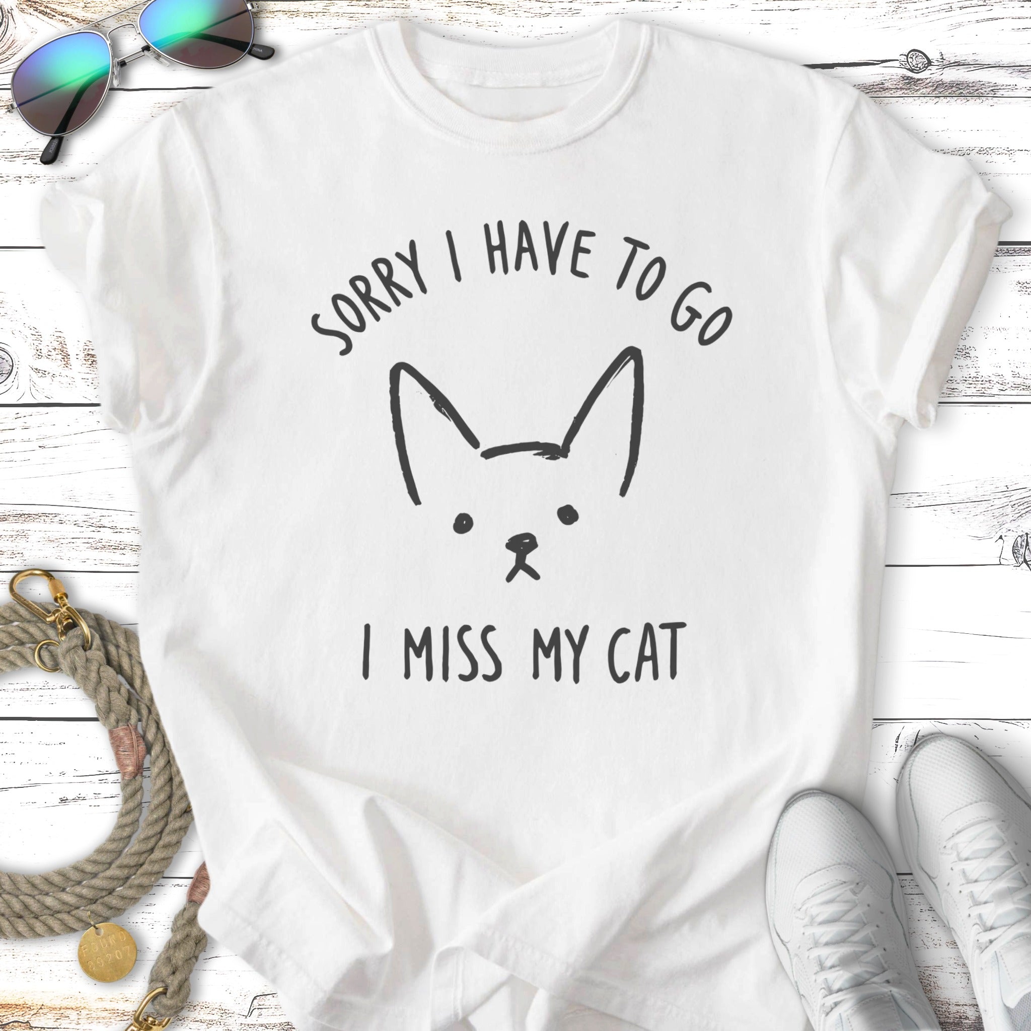 My Cat Awaits T-Shirt