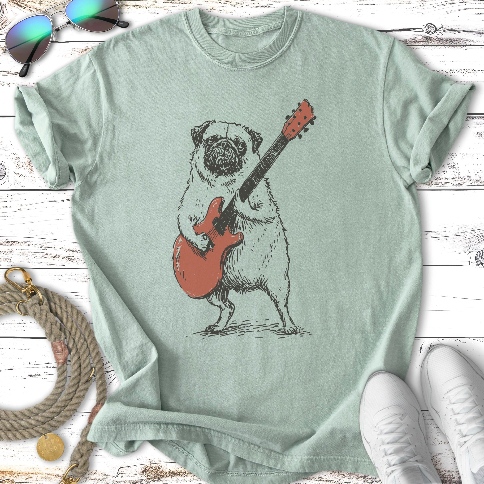 Pug Rock Star T-Shirt